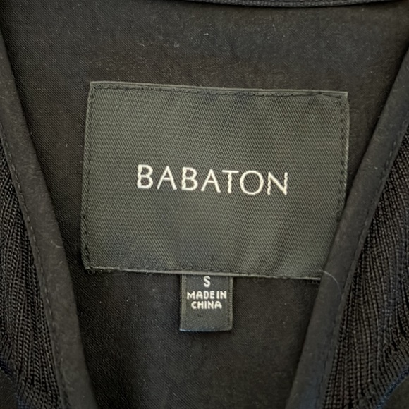Aritzia- Babaton black size Small. Lightweight silky bomber. Cool 4 day/night⚡️ - Picture 3 of 5